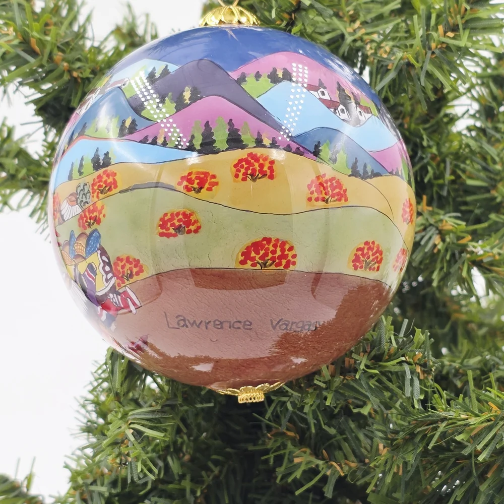 Colorful Hand-Painted‎ Ornament